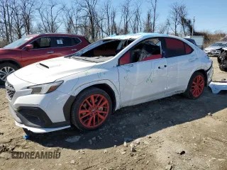 2023 Subaru WRX Limited with VIN JF1VBAL69P9803990, listed as a Copart auction lot 48163935 with 27,293 mi miles and Salvage title. Bid and sale history available at DreamBid. Image 1.