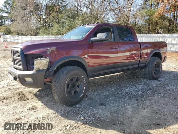 2012 Ram 2500 Laramie with VIN 3C6UD5FL2CG260878, listed as a Copart auction lot 86320654 with 281,334 mi miles and Salvage Title. Bid and sale history available at carsss.com. Image 1.