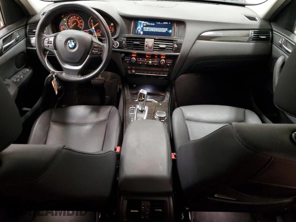 2016 BMW X3 xDrive28i with VIN 5UXWX9C52G0D89513, listed as a Copart auction lot 47055325 with 75,586 mi miles and Salvage Title. Bid and sale history available at DreamBid. Image 8.