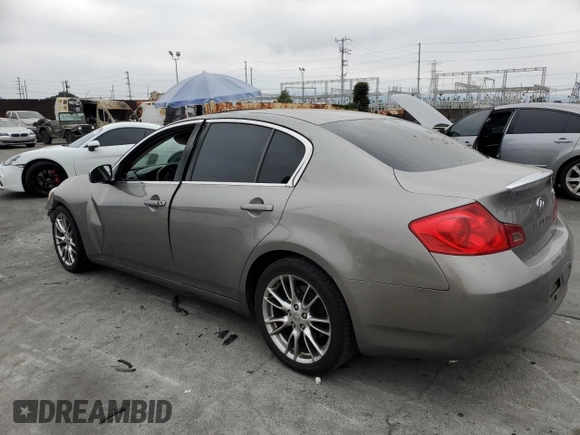 2007 Infiniti G35 Journey with VIN JNKBV61E07M713991, listed as a Copart auction lot 76395314 with 226,971 mi miles and Salvage Title. Bid and sale history available at DreamBid. Image 2.