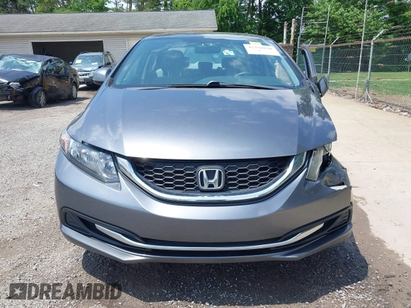 2013 Honda Civic LX with VIN 19XFB2F53DE041982, listed as a IAAI auction lot 42356828 with 127,350 mi miles and . Bid and sale history available at DreamBid. Image 12.