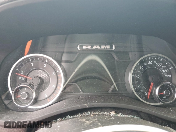 2023 Ram 2500 Laramie with VIN 3C6UR5FL3PG588625, listed as a Copart auction lot 55645065 with Not provided miles and Salvage title. Bid and sale history available at DreamBid. Image 9.