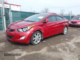2012 Hyundai Elantra Limited with VIN KMHDH4AE6CU368302, listed as a IAAI auction lot 41867352 with 114,548 mi miles. Bid and sale history available at carsss.com. Image 17.
