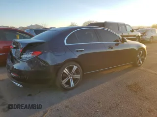 2022 Mercedes-Benz C 300 with VIN W1KAF4GB3NR038400, listed as a Copart auction lot 89340215 with 29,598 mi miles and Salvage Title. Bid and sale history available at DreamBid. Image 3.