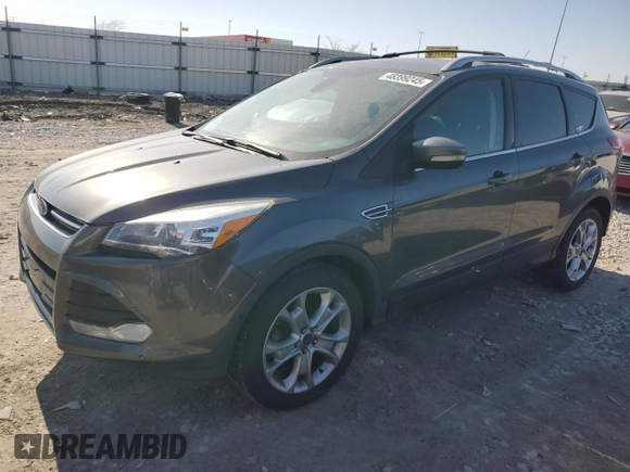 2016 Ford Escape Titanium with VIN 1FMCU9J97GUC18874, listed as a Copart auction lot 48399245 with 138,133 mi miles and Salvage Title. Bid and sale history available at DreamBid. Image 1.