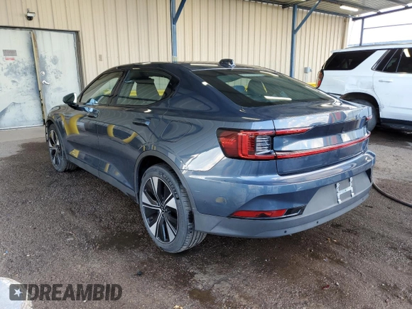 2024 Polestar 2 z VIN YSMFE3KA9RL214276, wystawiony jako Copart lot #43004525 z przebiegiem 11 767 mil mil oraz Czysty tytuł • Clean title. Historia ofert i sprzedaży dostępna na DreamBid. Obrazek 2.