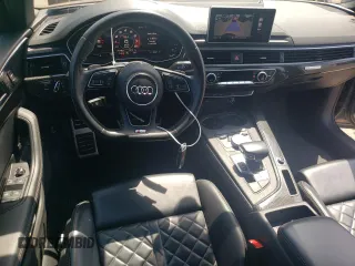 2019 Audi S4 Premium Plus with VIN WAUB4AF40KA055734, listed as a Copart auction lot 53849514 with 70,146 mi miles and Salvage Title. Bid and sale history available at carsss.com. Image 8.