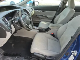 2015 Honda Civic LX with VIN 19XFB2F50FE033003, listed as a Copart auction lot 52004115 with 127,994 mi miles and Clean Title. Bid and sale history available at DreamBid. Image 7.