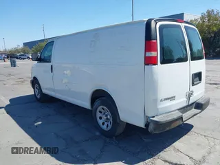 2014 Chevrolet Express Cargo with VIN 1GCSGAFXXE1200920, listed as a IAAI auction lot 42637911 with 205,182 mi miles and . Bid and sale history available at DreamBid. Image 3.