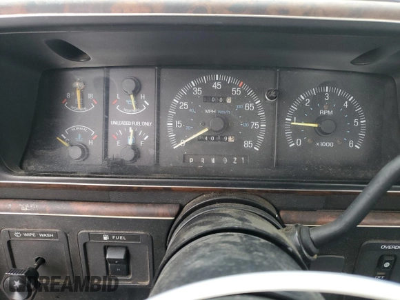 1991 Ford F-150 with VIN 1FTEX14H3MKA37996, listed as a Copart auction lot 78435714 with 340,195 mi miles and Clean Title. Bid and sale history available at carsss.com. Image 9.
