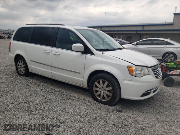 2014 Chrysler Town & Country Touring with VIN 2C4RC1BG9ER157859, listed as a Copart auction lot 53154205 with 164,230 mi miles and Salvage Title. Bid and sale history available at carsss.com. Image 4.