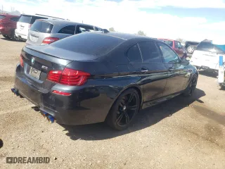2016 BMW M5 with VIN WBSFV9C52GG343118, listed as a Copart auction lot 73812083 with 113,639 mi miles. Bid and sale history available at carsss.com. Image 3.