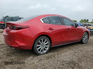 2022 Mazda 3 Select with VIN 3MZBPABL3NM309805, listed as a Copart auction lot 53811415 with 24,355 mi miles and Salvage title. Bid and sale history available at DreamBid. Image 3.