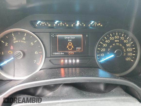 2018 Ford F-150 XL with VIN 1FTEX1E5XJKD89375, listed as a Copart auction lot 62880565 with 119,402 mi miles and Salvage title. Bid and sale history available at DreamBid. Image 9.