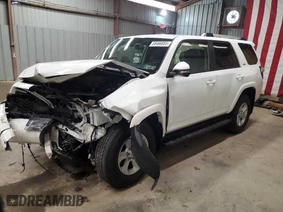 2021 Toyota 4Runner SR5 Premium с VIN JTENU5JR8M5919625, выставлен на аукционе Copart как лот 58466855 с пробегом Не указан миль и Списание • Salvage title. История ставок и продаж доступна на DreamBid. Изображение 1.