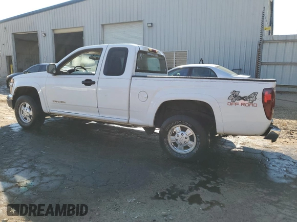 2004 GMC Canyon SLE Z71 with VIN 1GTDT196X48186384, listed as a Copart auction lot 75022394 with 266,456 mi miles and Salvage Title. Bid and sale history available at carsss.com. Image 2.