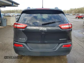 2016 Jeep Cherokee Sport with VIN 1C4PJMAB5GW204772, listed as a Copart auction lot 53830525 with 95,278 mi miles and Salvage Title. Bid and sale history available at carsss.com. Image 6.