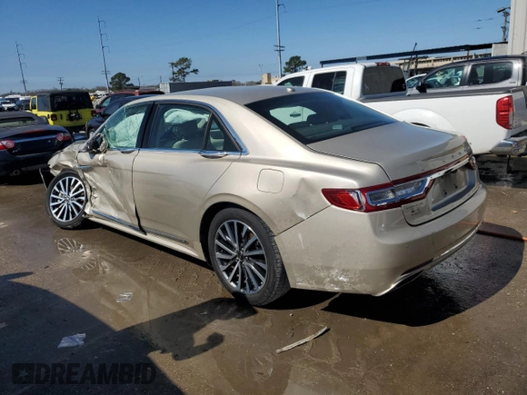 2017 Lincoln Continental Select z VIN 1LN6L9SK7H5630905, wystawiony jako Copart lot #46456375 z przebiegiem 51 942 mil mil oraz Szkoda całkowita • Salvage title. Historia ofert i sprzedaży dostępna na DreamBid. Obrazek 2.