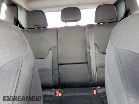 2017 Jeep Renegade Altitude with VIN ZACCJBBB5HPG48573, listed as a Copart auction lot 58431535 with 20,186 mi miles and Salvage title. Bid and sale history available at DreamBid. Image 10.