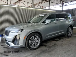 2025 Cadillac XT6 AWD Premium Luxury z VIN 1GYKPDRS6SZ119759, wystawiony jako Copart lot #56168025 z przebiegiem 11 008 mil mil oraz Tytuł czysty. Historia ofert i sprzedaży dostępna na DreamBid. Obrazek 1.