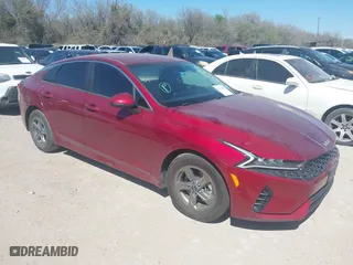 2022 Kia K5 LXS with VIN 5XXG14J28NG090216, listed as a IAAI auction lot 41796319 with 49,587 mi miles. Bid and sale history available at carsss.com. Image 1.