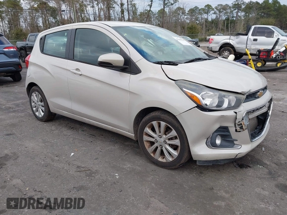 2016 Chevrolet Spark LT with VIN KL8CD6SA1GC569144, listed as a IAAI auction lot 41406701 with 159,517 mi miles and . Bid and sale history available at DreamBid. Image 1.