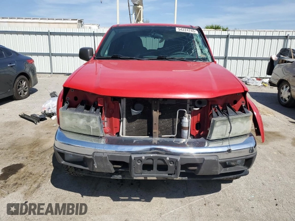 2005 Chevrolet Colorado 1SE LS Z71 z VIN 1GCDS136858289221, wystawiony jako Copart lot #54224745 z przebiegiem 248 817 mil mil oraz Szkoda całkowita • Salvage title. Historia ofert i sprzedaży dostępna na DreamBid. Obrazek 5.