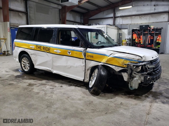 2019 Ford Flex SE with VIN 2FMGK5B83KBA39669, listed as a Copart auction lot 43089715 with 41,791 mi miles and Salvage Title. Bid and sale history available at carsss.com. Image 4.