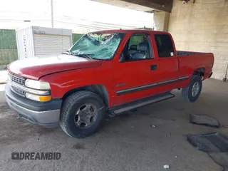 2001 Chevrolet Silverado 1500 LS with VIN 2GCEK19T411290235, listed as a IAAI auction lot 42094555 with 218,184 mi miles and . Bid and sale history available at DreamBid. Image 2.