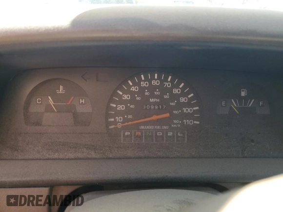 1993 Toyota T100 DX with VIN JT4VD10AXP0006844, listed as a Copart auction lot 54438155 with 309,917 mi miles and Clean Title. Bid and sale history available at carsss.com. Image 9.