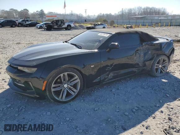 2017 Chevrolet Camaro 1LT with VIN 1G1FB3DS0H0174074, listed as a Copart auction lot 46673875 with 142,469 mi miles and Salvage Title. Bid and sale history available at carsss.com. Image 1.