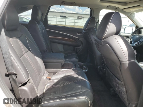 2017 Acura MDX Advance with VIN 5FRYD4H85HB004355, listed as a Copart auction lot 53860985 with 68,241 mi miles and Salvage title. Bid and sale history available at DreamBid. Image 11.