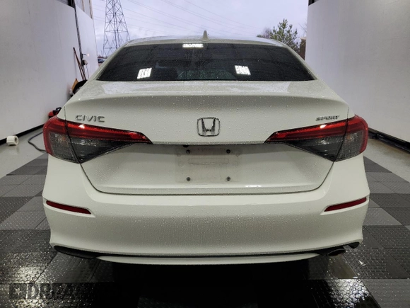 2024 Honda Civic Sport with VIN 2HGFE2F54RH560768, listed as a Copart auction lot 47355255 with 20,349 mi miles and Non Repairable. Bid and sale history available at DreamBid. Image 6.