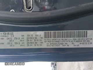 2018 Dodge Journey Crossroad with VIN 3C4PDDGGXJT514620, listed as a IAAI auction lot 42117159 with 110,252 mi miles. Bid and sale history available at carsss.com. Image 9.