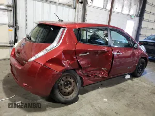 2015 Nissan LEAF SV with VIN 1N4AZ0CP3FC308330, listed as a Copart auction lot 66829723 with 97,130 mi miles. Bid and sale history available at carsss.com. Image 3.