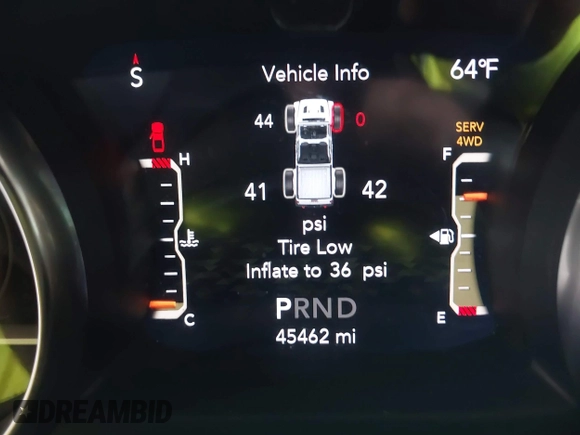 2020 Jeep Gladiator Sport S with VIN 1C6JJTAG4LL177711, listed as a IAAI auction lot 42222877 with 45,462 mi miles and . Bid and sale history available at DreamBid. Image 15.