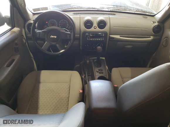 2005 Jeep Liberty Sport with VIN 1J4GL48K55W555396, listed as a Copart auction lot 52388185 with 50,253 mi miles and Salvage Title. Bid and sale history available at carsss.com. Image 8.