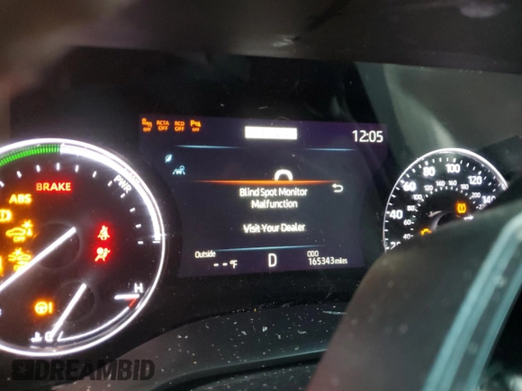 2021 Toyota Sienna Limited with VIN 5TDESKFC0MS030356, listed as a Copart auction lot 42554835 with 165,343 mi miles and Salvage Title. Bid and sale history available at DreamBid. Image 9.