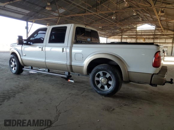 2011 Ford F-250 XL with VIN 1FT7W2A63BEC20668, listed as a Copart auction lot 43641435 with 157,120 mi miles and Salvage Title. Bid and sale history available at carsss.com. Image 2.