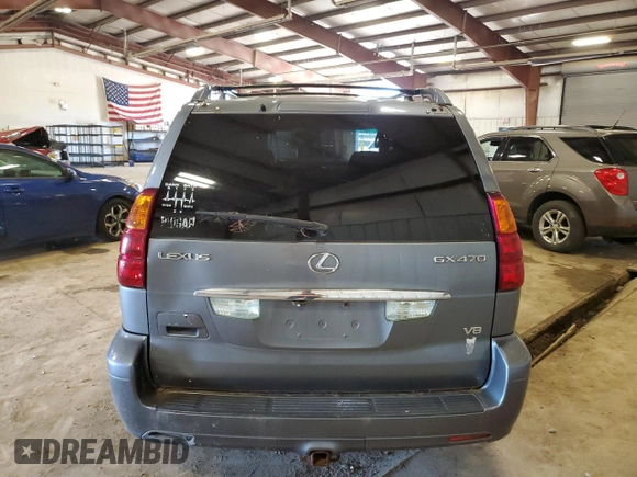 2003 Lexus GX 470 with VIN JTJBT20X730014732, listed as a Copart auction lot 56575065 with 279,704 mi miles and Clean Title. Bid and sale history available at DreamBid. Image 6.