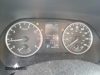 2020 Nissan Sentra S with VIN 3N1AB8BV3LY206111, listed as a Copart auction lot 47118415 with 56,365 mi miles and Salvage Title. Bid and sale history available at carsss.com. Image 9.