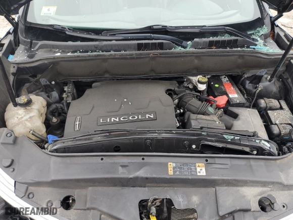 2018 Lincoln MKX Reserve with VIN 2LMPJ8LR4JBL38134, listed as a Copart auction lot 48201145 with 144,415 mi miles and Salvage Title. Bid and sale history available at carsss.com. Image 12.