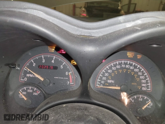 2003 Pontiac Grand Am GT with VIN 1G2NW52E93M605453, listed as a IAAI auction lot 41546839 with 202,918 mi miles. Bid and sale history available at carsss.com. Image 7.