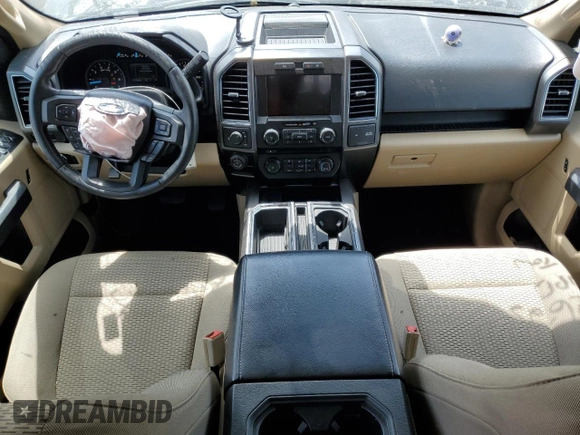 2018 Ford F-150 XL with VIN 1FTEW1CP4JKC46445, listed as a Copart auction lot 54977745 with 174,734 mi miles and Salvage title. Bid and sale history available at DreamBid. Image 8.