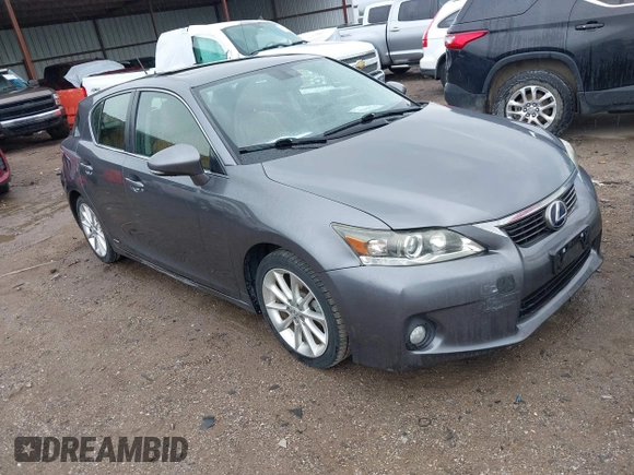 2012 Lexus CT 200h with VIN JTHKD5BH5C2122244, listed as a IAAI auction lot 42499720 with 180,789 mi miles and . Bid and sale history available at DreamBid. Image 1.