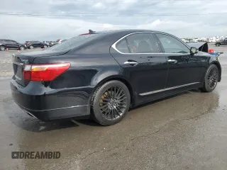 2010 Lexus LS 460 with VIN JTHBL5EF6A5101167, listed as a Copart auction lot 54674145 with 146,830 mi miles and Salvage Title. Bid and sale history available at DreamBid. Image 3.