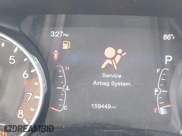 2017 Jeep Compass Latitude with VIN 3C4NJDBB4HT616730, listed as a IAAI auction lot 41916417 with 159,449 mi miles. Bid and sale history available at carsss.com. Image 15.