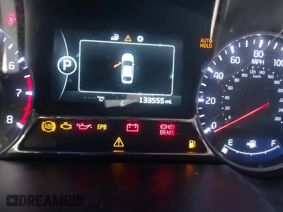 2014 Kia Optima SXL Turbo with VIN 5XXGR4A61EG343260, listed as a IAAI auction lot 41418449 with 133,555 mi miles and . Bid and sale history available at DreamBid. Image 7.
