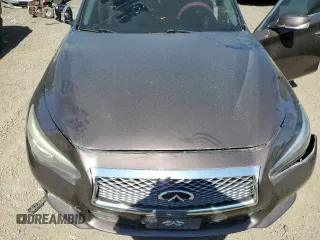 2015 Infiniti Q50 Premium with VIN JN1BV7AP0FM339781, listed as a Copart auction lot 53658315 with 179,703 mi miles and Salvage Title. Bid and sale history available at carsss.com. Image 11.
