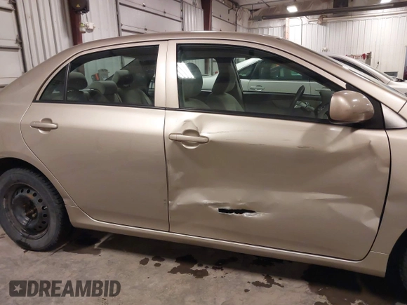 2010 Toyota Corolla with VIN 2T1BU4EE2AC369927, listed as a IAAI auction lot 41519760 with 135,639 mi miles. Bid and sale history available at carsss.com. Image 13.